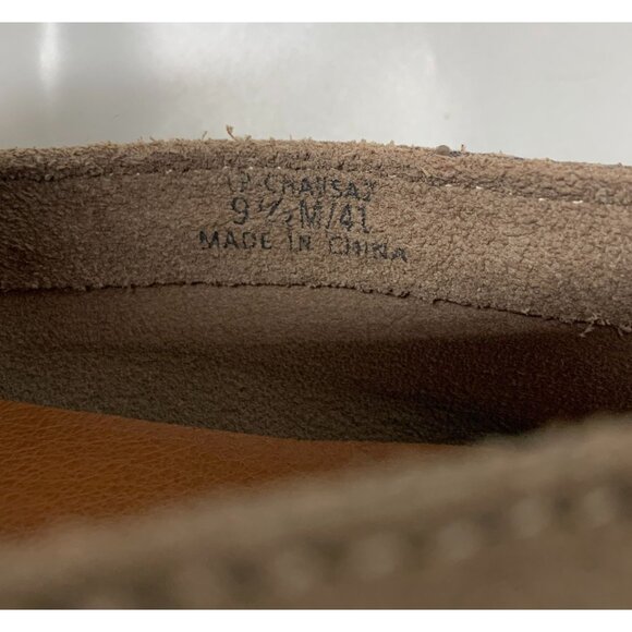 Lucky Brand Charsa Suede Slip-On Loafers Tan Slip On Flats Size 9.5 - Picture 8 of 8